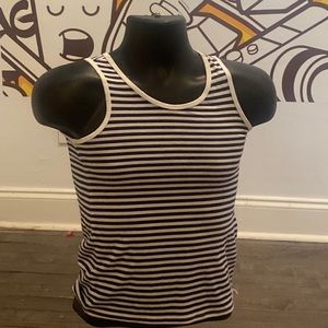 Striped girls tank top